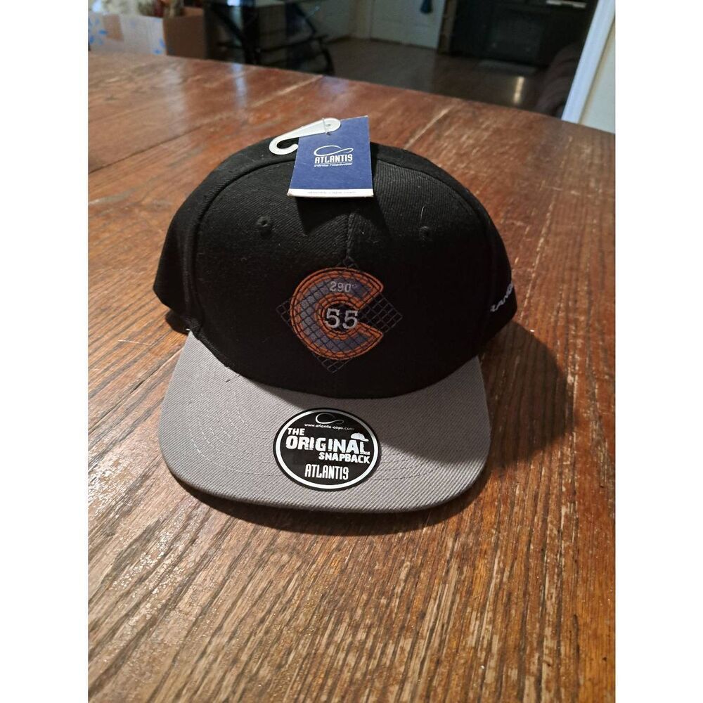 New Atlantis Infinite Headwear Snapback Sandvik Ranger DX i Hat Cap Black Gray